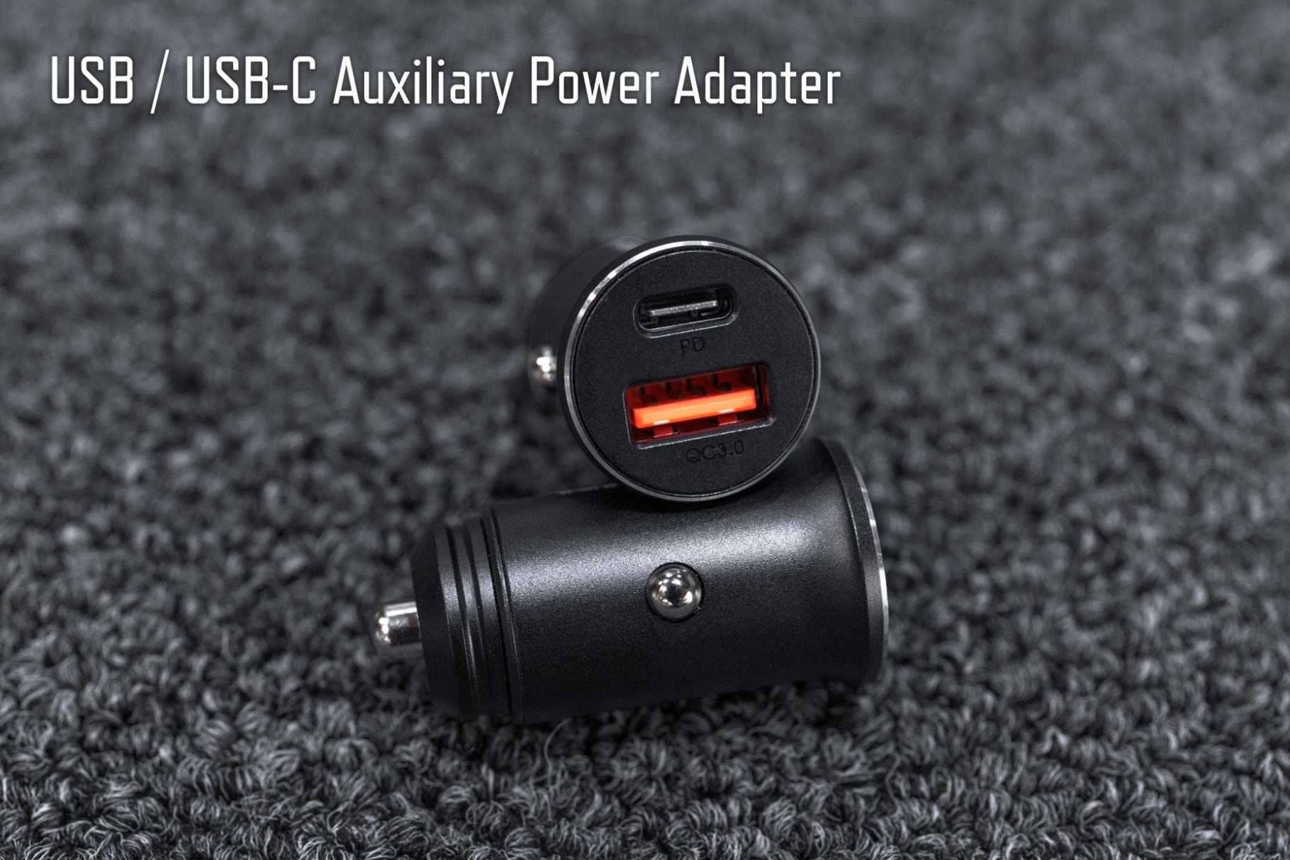 USB + USB-C Auxiliary 12v Power Adapter for Sanctum Consoles
