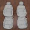 2019-2021 Hyundai Tucson leather seat interior kit - Ash / Factory Gray - Front seat upholstery