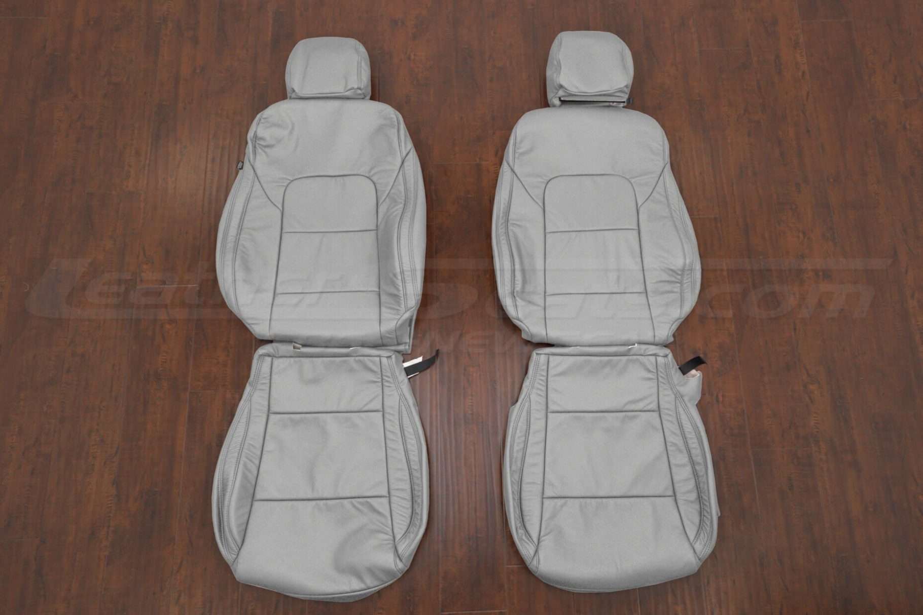 2019-2021 Hyundai Tucson leather seat interior kit - Ash / Factory Gray - Front seat upholstery