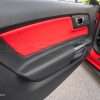 Optional Leather Door Insert upholstery for 2017-2023 Ford Mustang