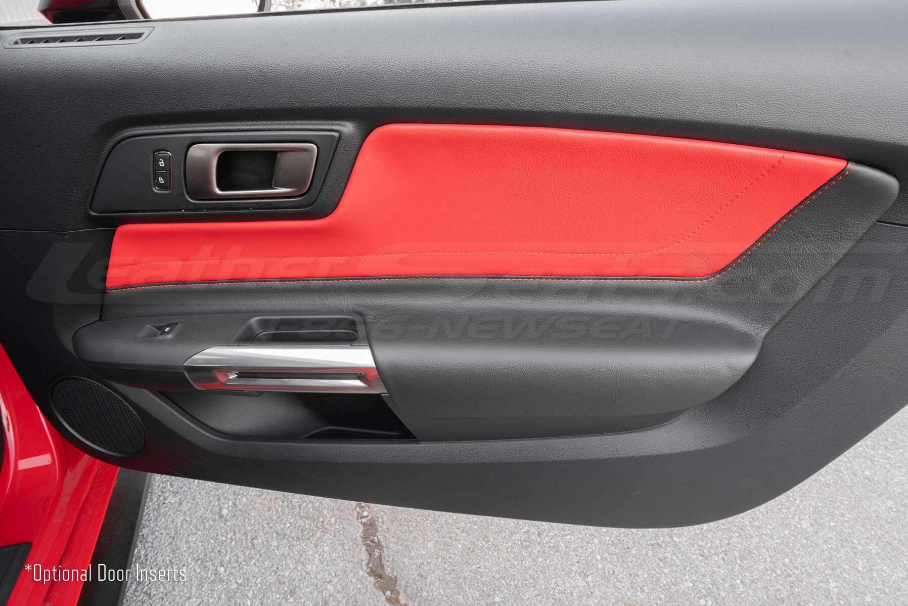 Ford Mustang Optional Two-Tone door panel insert