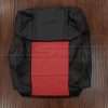 Dodge Charger R/T Two-tone leather backrest in black and red
