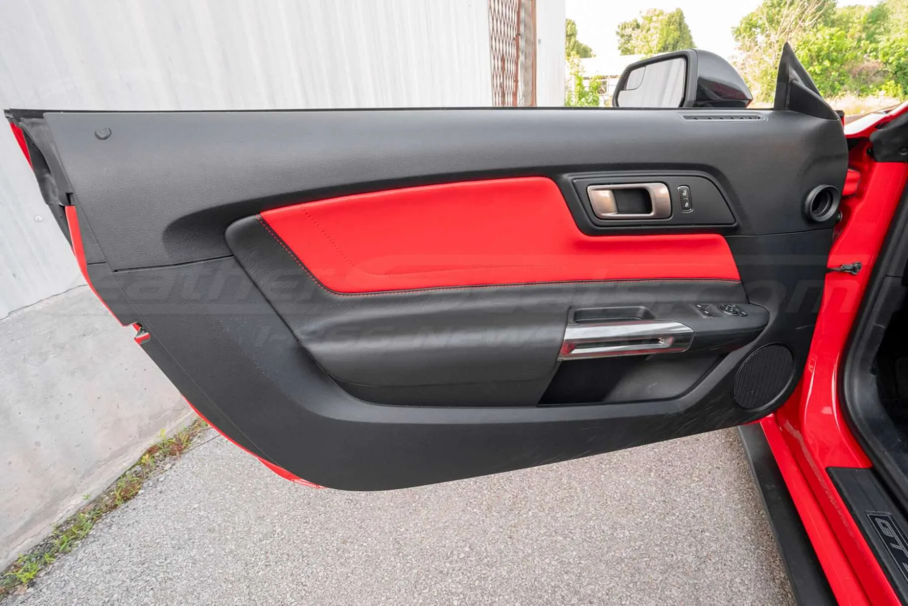 2015 2023 Ford Mustang Door Inserts Upholstery Only