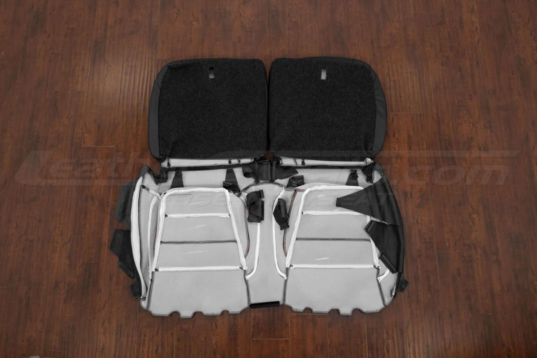 Ford Mustang GT Rear sat leather upholstery flipped