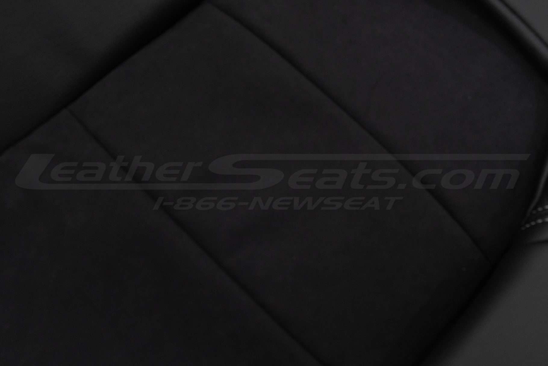 Black Suede leather texture close-up