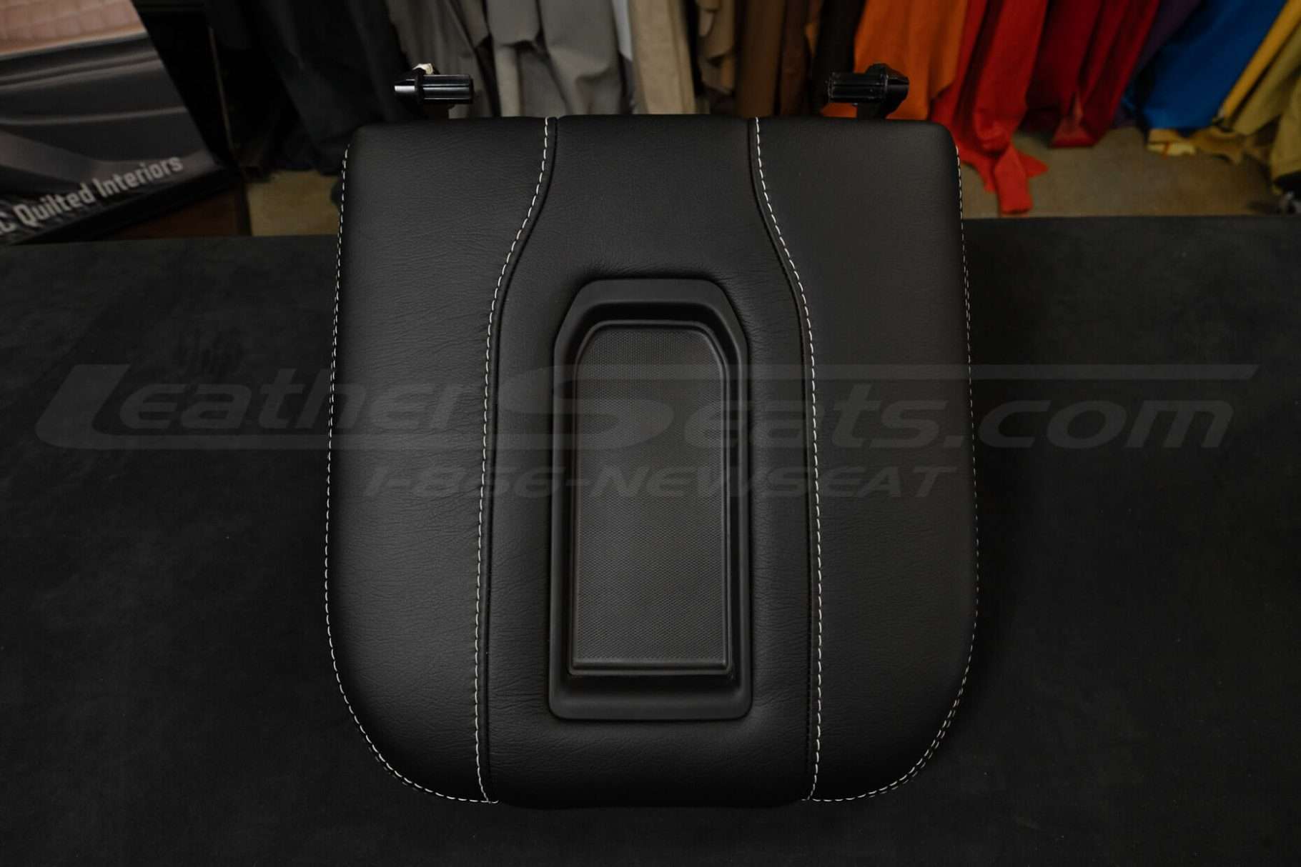 2019-2024 Chevrolet & GMC Full Size Truck & SUV leather console lid cover