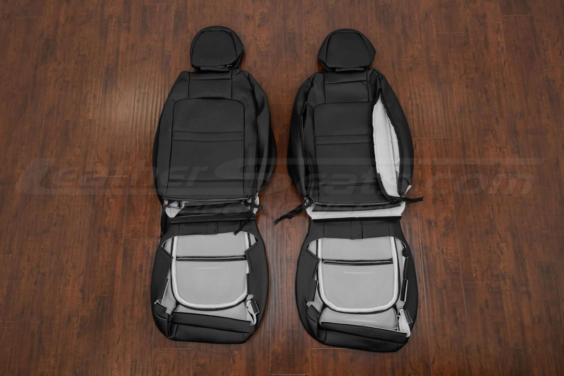Front seat Chevy Colorado upholstery flipped