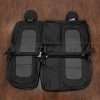 Rear seat upholstery in Black and Graphite for Chevrolet Colorado