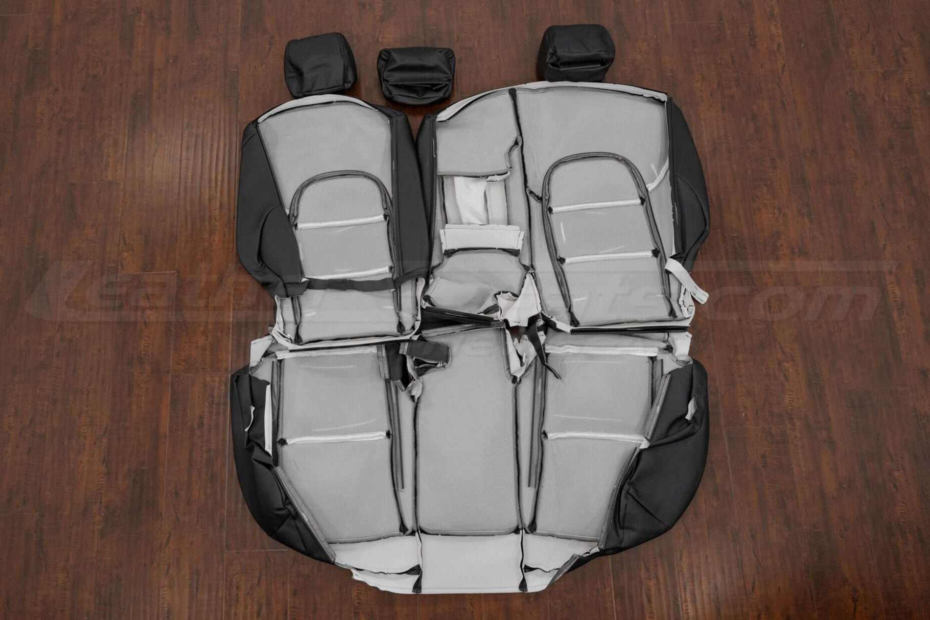 Tucson rear seat upholstery flipped