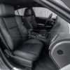 2015-2023 Dodge Charger Coupe with installed black aftermarket leather seats - Front passenger seat