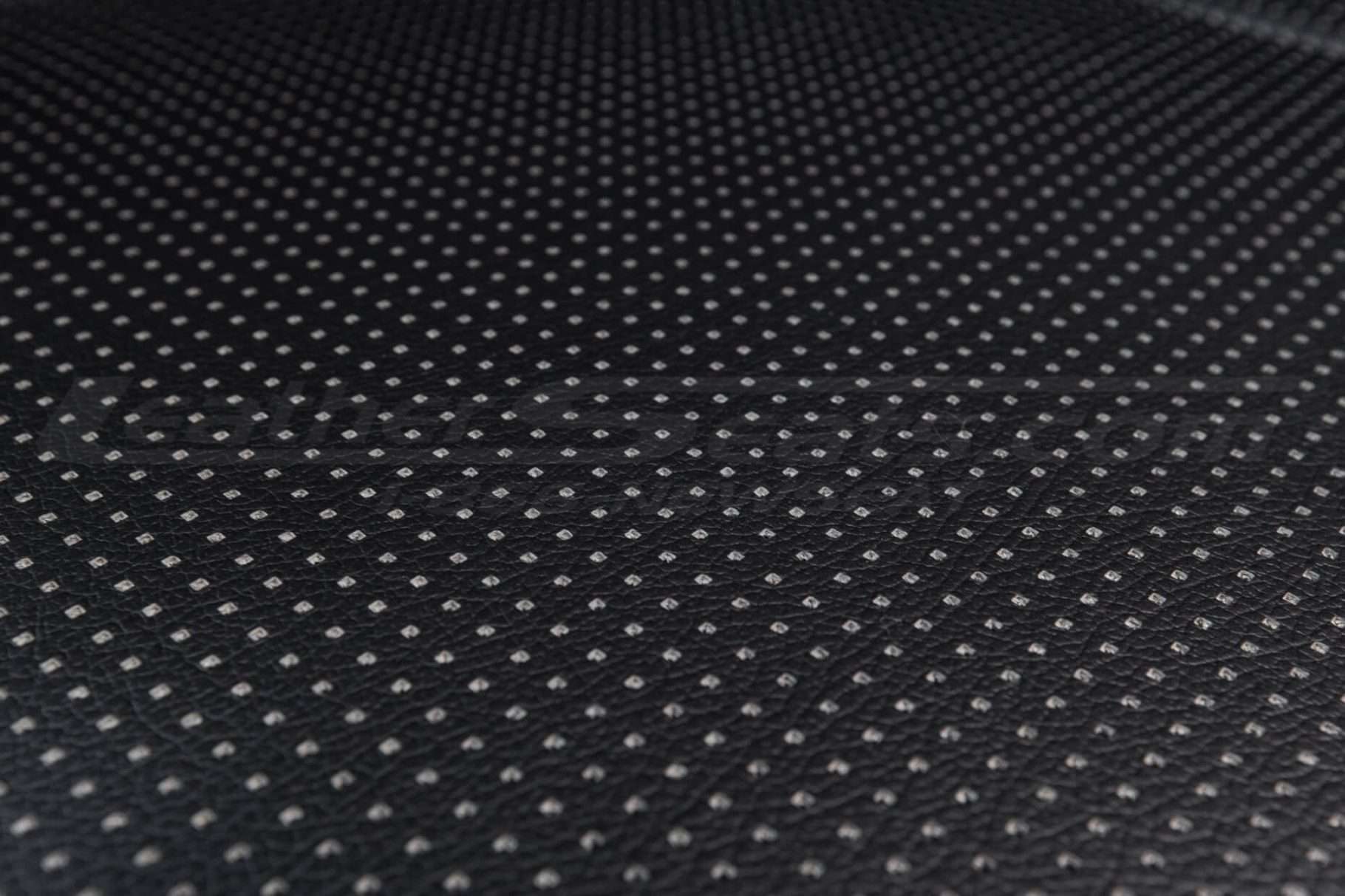 Piazza Grey perforation close-up
