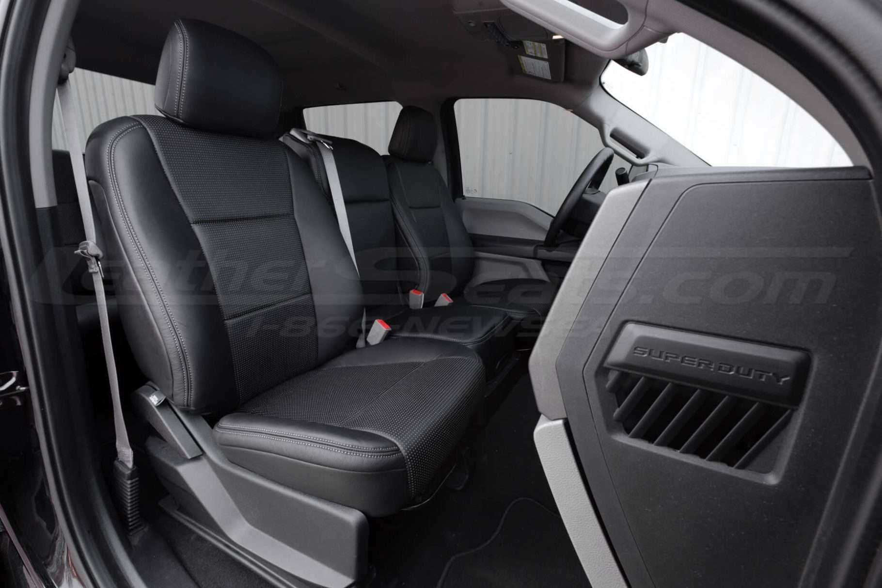40/20/40 leather seat configuration for Ford Superduty