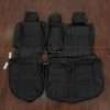 1998-2004 Toyota Landcruiser Aftermarket upholstery kit - Black - Middle row upholstery with armrest