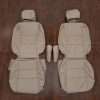 1998-2004 Toyota Landcruiser leather seat interior kit - Ivory - Front row interior