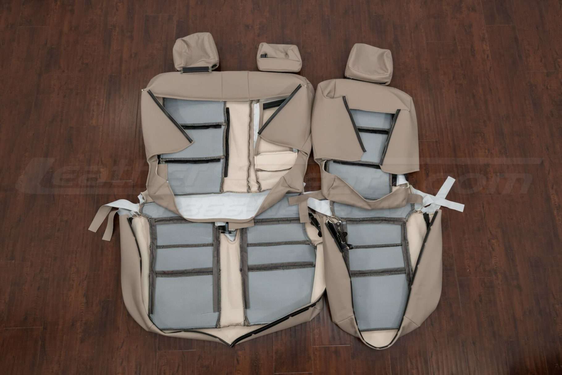 Middle row upholstery flipped