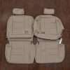1998-2004 Toyota Landcruiser Ivory aftermarket leather kit - Third row upholstery