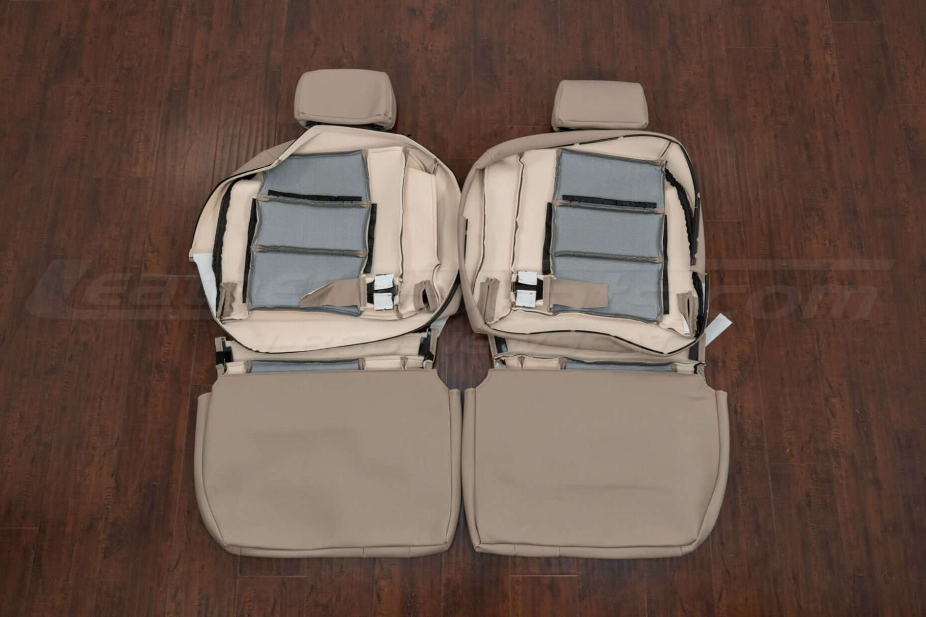 Back view of 3rd row upholstery