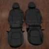 2022-2024 Corolla Cross 5dr Hatchback leather seat interior kit - Black - Front seat upholstery