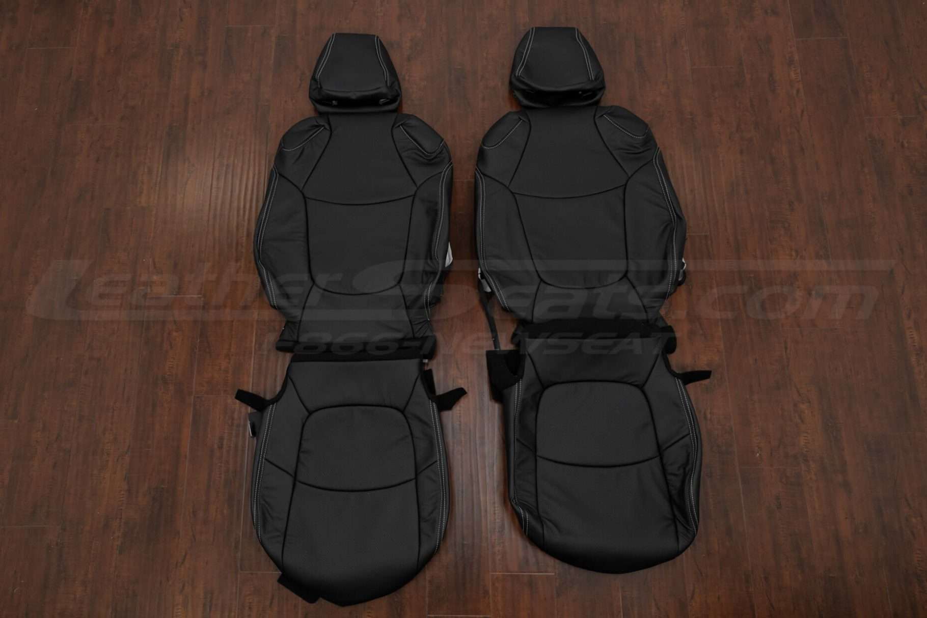 2022-2024 Corolla Cross 5dr Hatchback leather seat interior kit - Black - Front seat upholstery