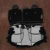 Rear seat upholstery flipped