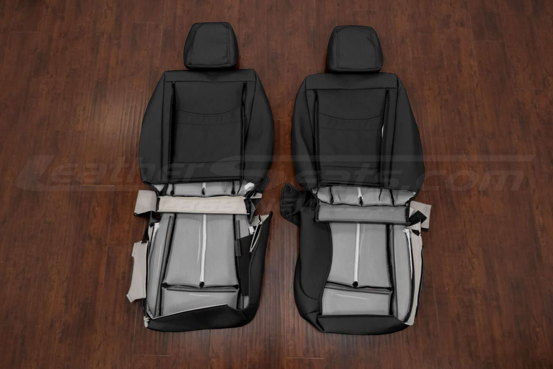 Ford Expedition front seat upholstery - flipped