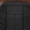 Upper section of leather backrest