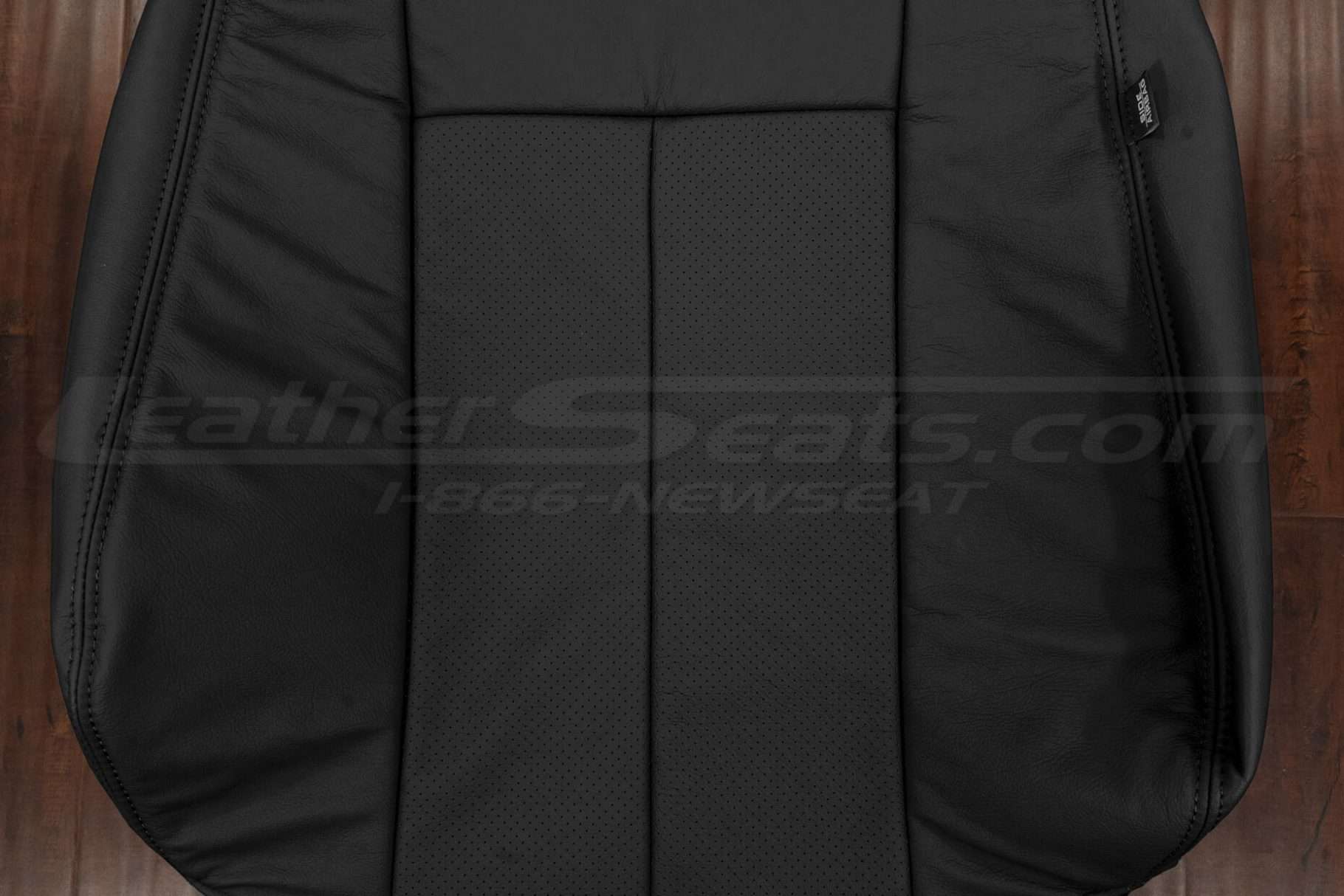 Ford Expedition leather backrest upholstery - perforated combo section
