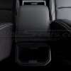 Back-to-front view of installed Toyota Tacoma console lid cover