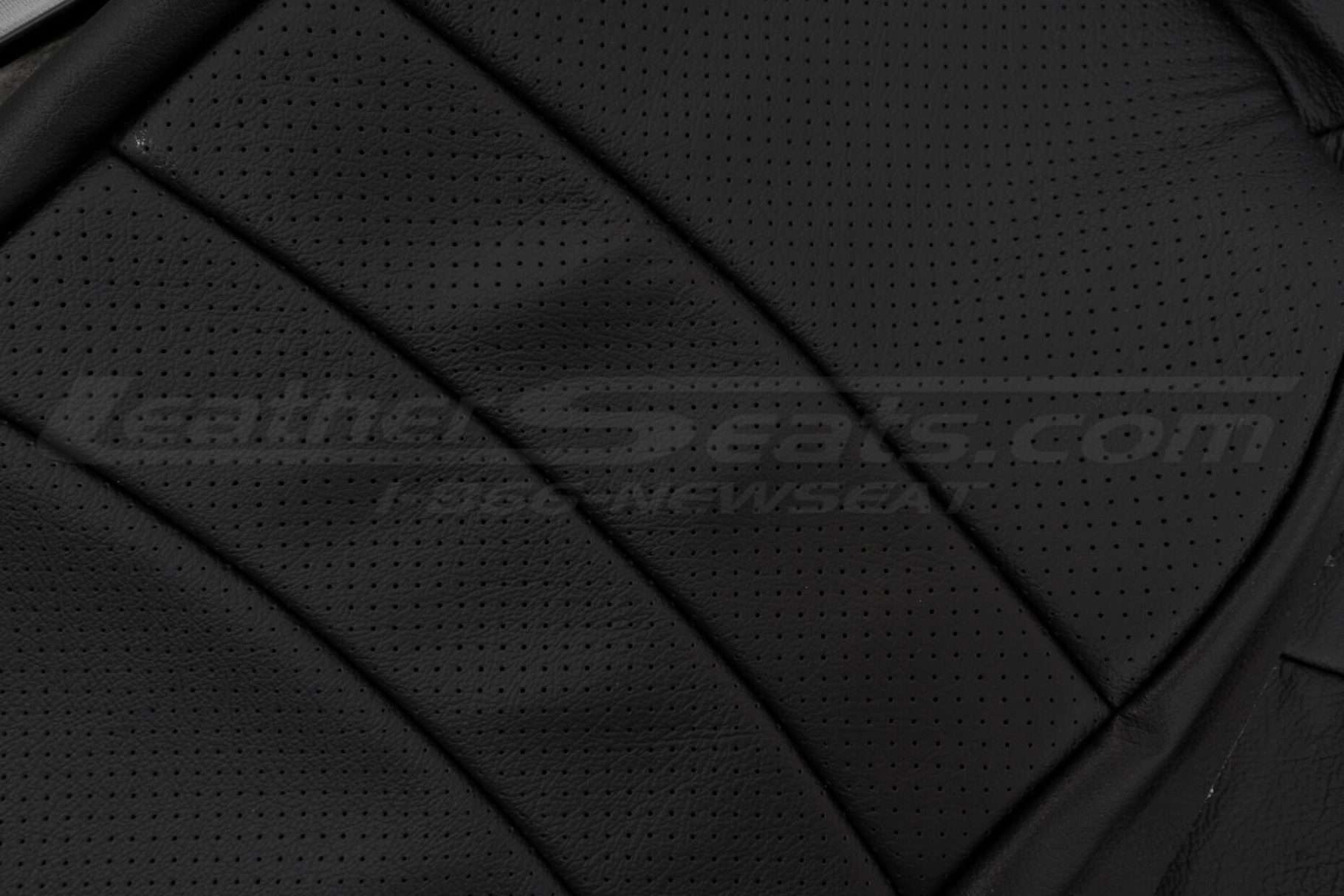 Perforated Body close-up section of backrest