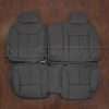 Chevrolet Colorado leathjer seat kit - Graphite - Oem Very Dark Pewter - Rear seat upholstery