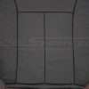Insert section of backrest leather texture