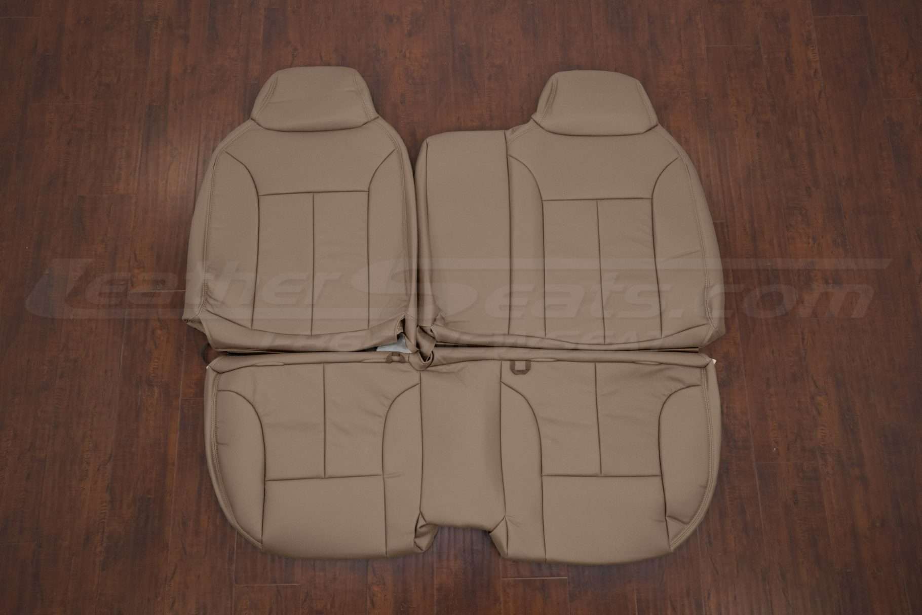 2004-2012 Chevy Colorado Light Cashmere leather seat upholstery - Sandstone rear seat uphosltery