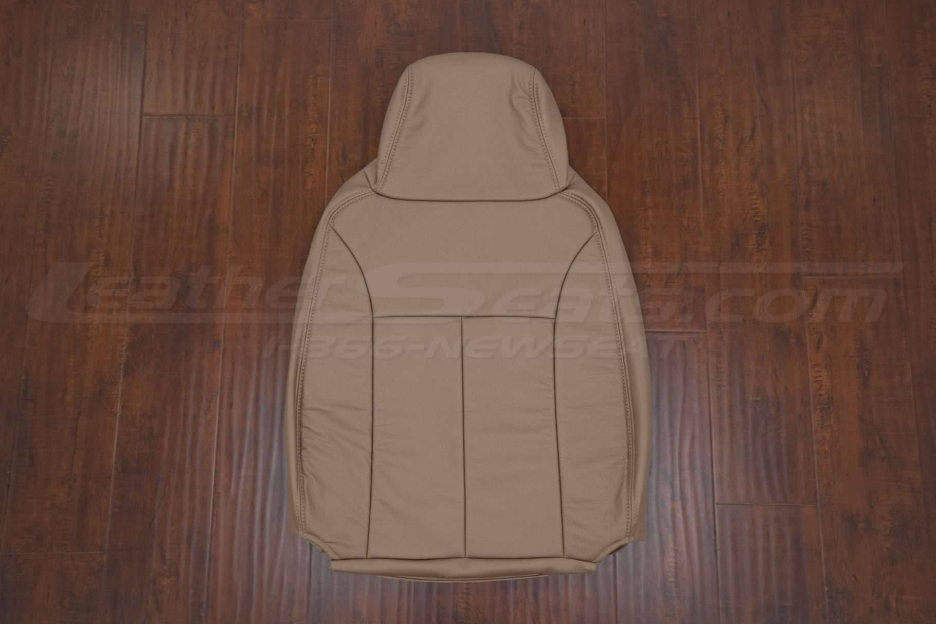 Light Cashmere leather backrest upholstery