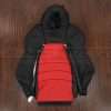 Honda S2000 two-tone leather backrest upholstery in Black & Bright red