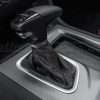 Aftermarket Dodge Charger shift boot upholstery installed