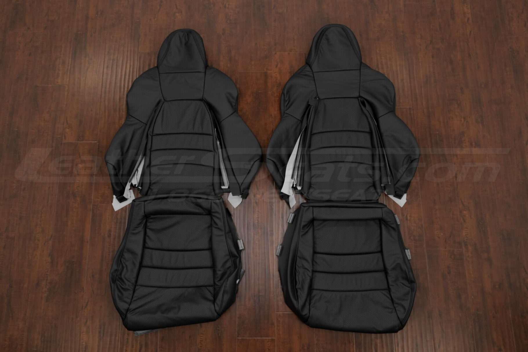 2006-2008 Honda S2000 Roadster leather seat interior kit - Black - Front seat upholstery