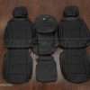 2024 Chevrolet Silverado Leather Seat Kit - Black -Front seat 40/20/40 upholstery