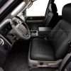2007-2008 Ford Expedition wih aftermarket charcoal/dark graphiet leather seats installed - front driver seat