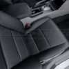Top-down view of honda accord sedan leather seats - front passenger seat