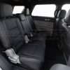 Passenger view of installed black upholstery for Ford Explorer middle row