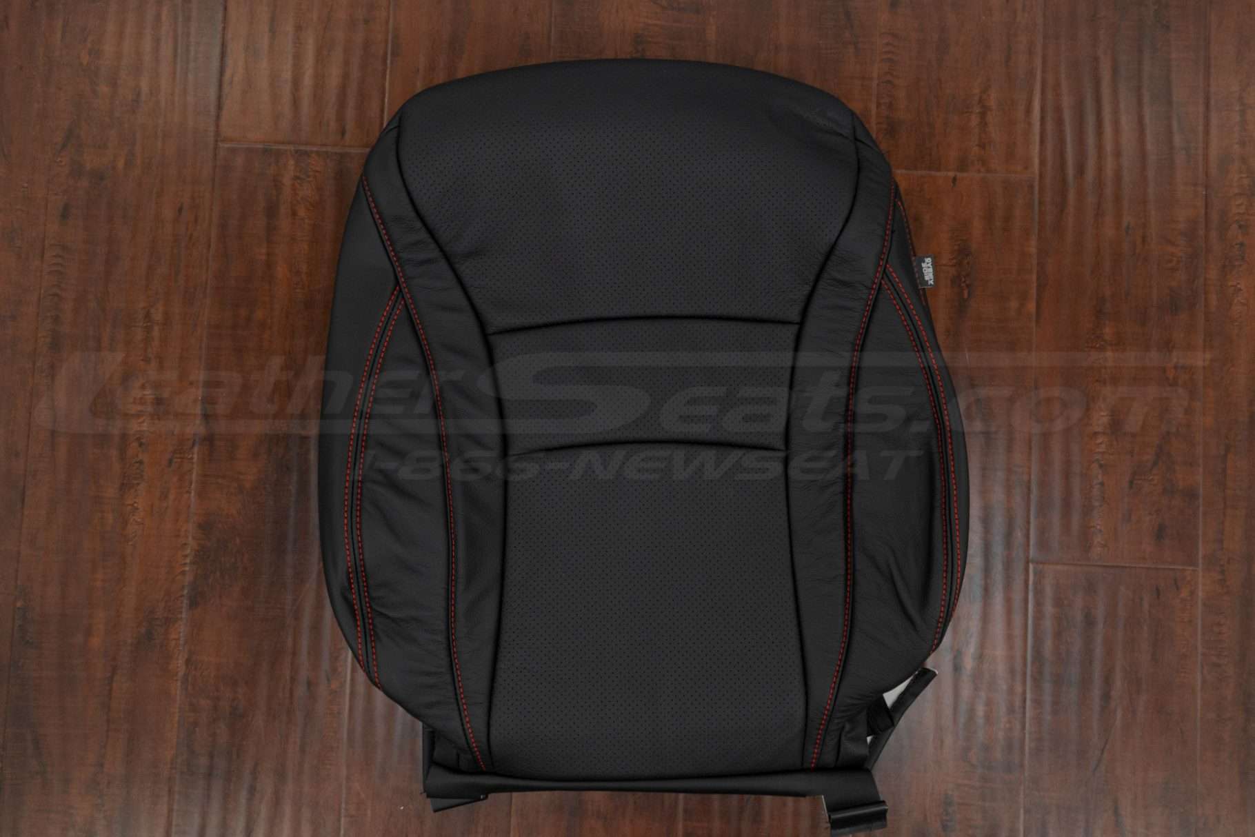 2013-2017 Honda Accord leather backrest upholstery with perforation and contrast stitching