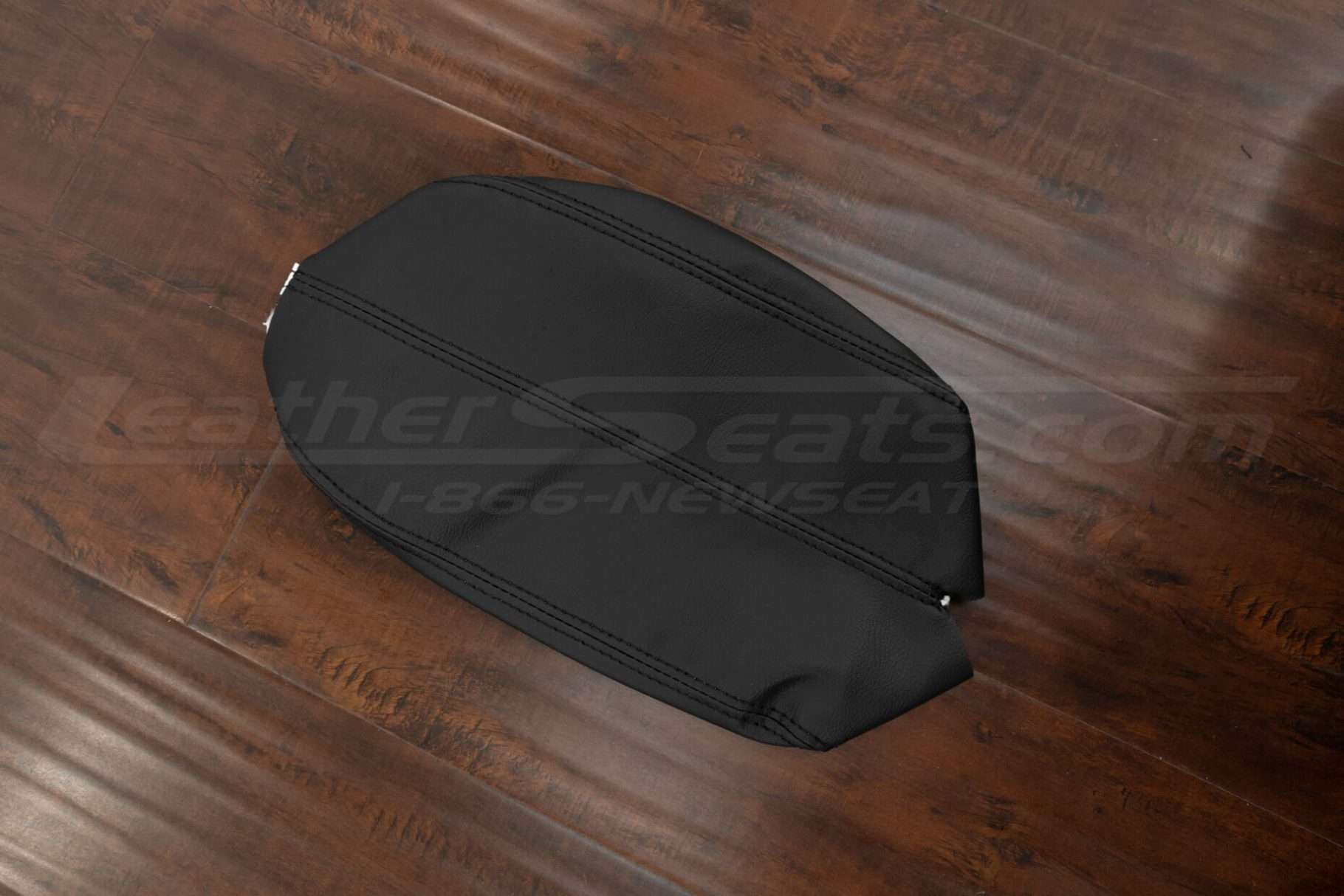 Top-down alternate side view of honda accord cosole lid upholstery