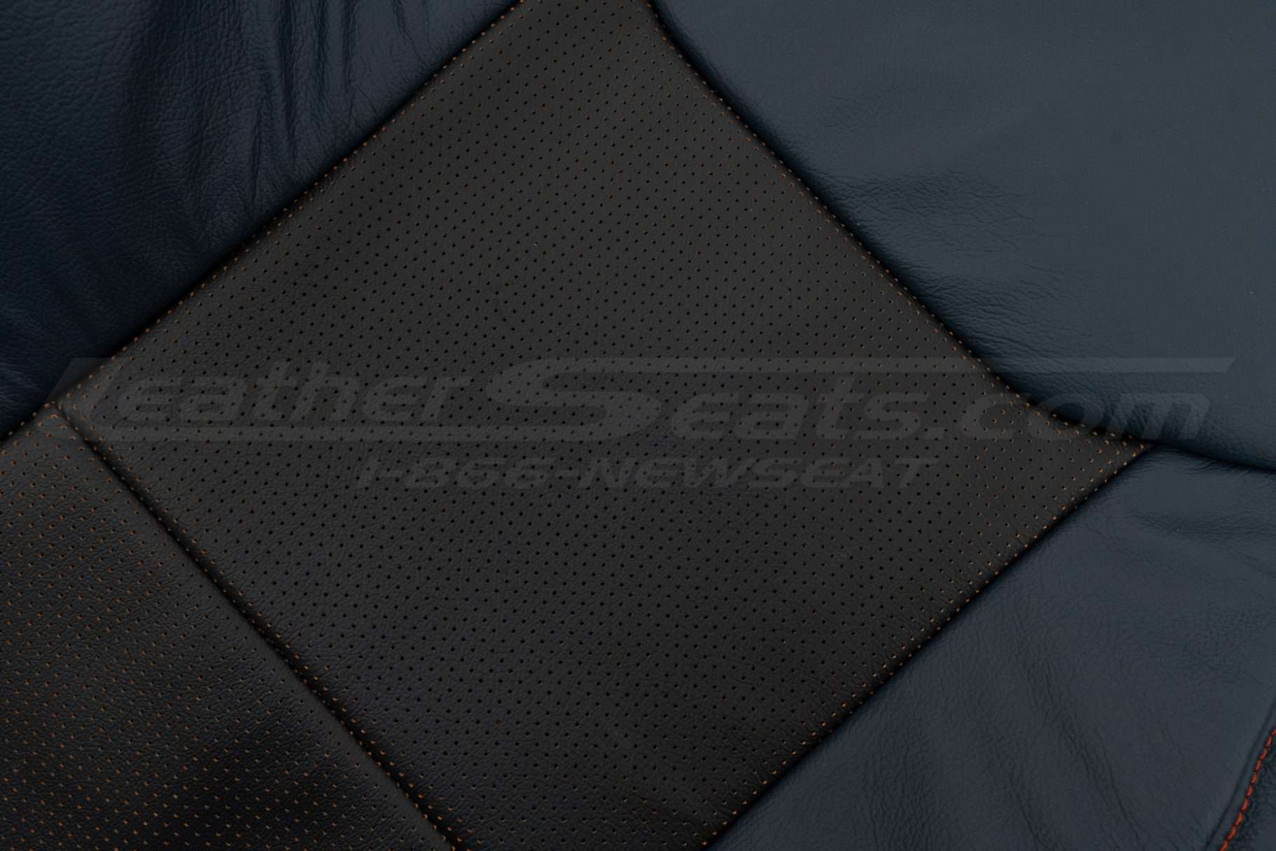 Piazza Orange perforation close-up