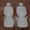 2013-2017 Honda Accord Sedan leather seat interior kit - Ash/OEM Gray - Front seat upholstery