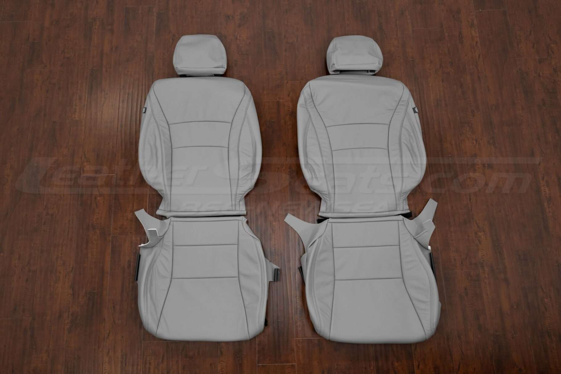 2013-2017 Honda Accord Sedan leather seat interior kit - Ash/OEM Gray - Front seat upholstery