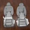 Front seat Honda Accord leather upholstery flipped