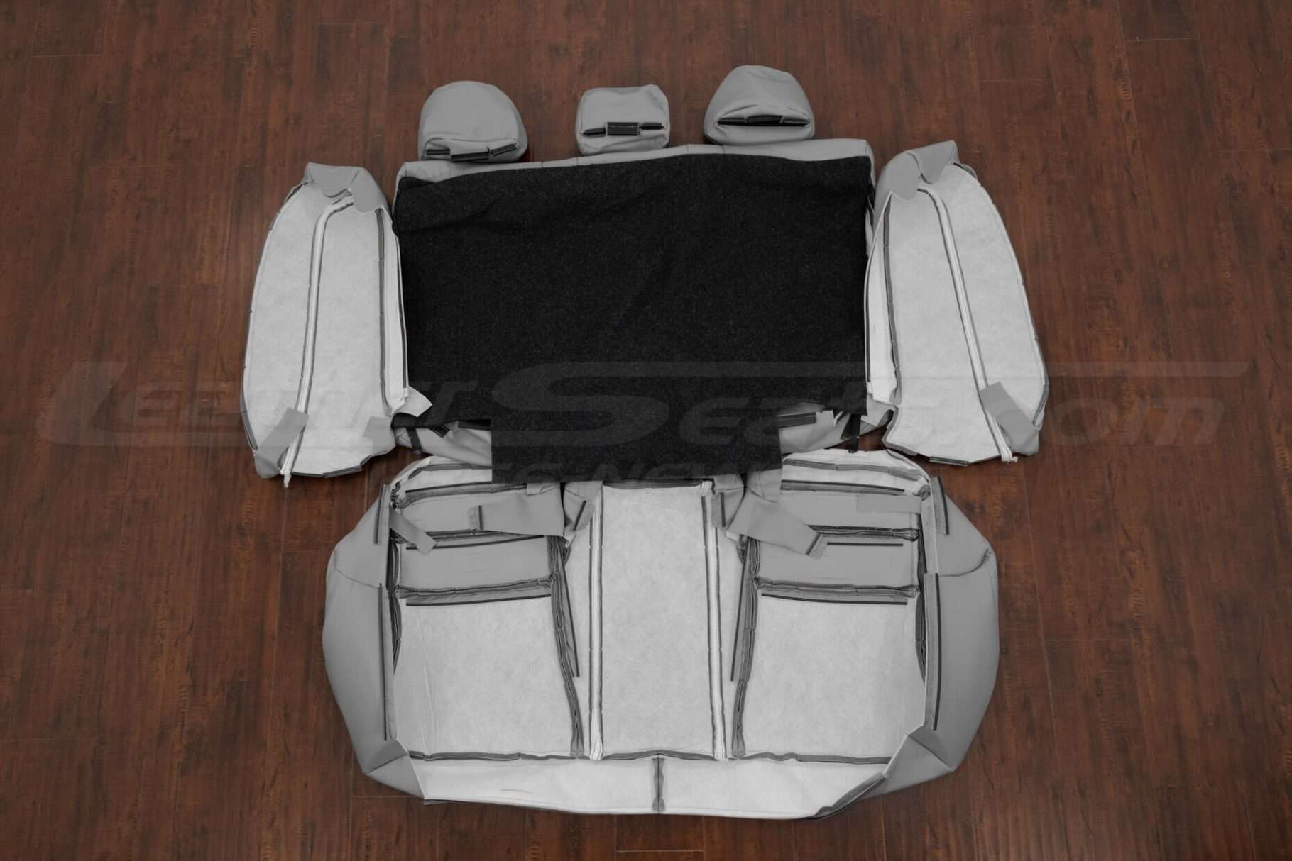 Honda Accord rear seat upholstery and bolsters flipped