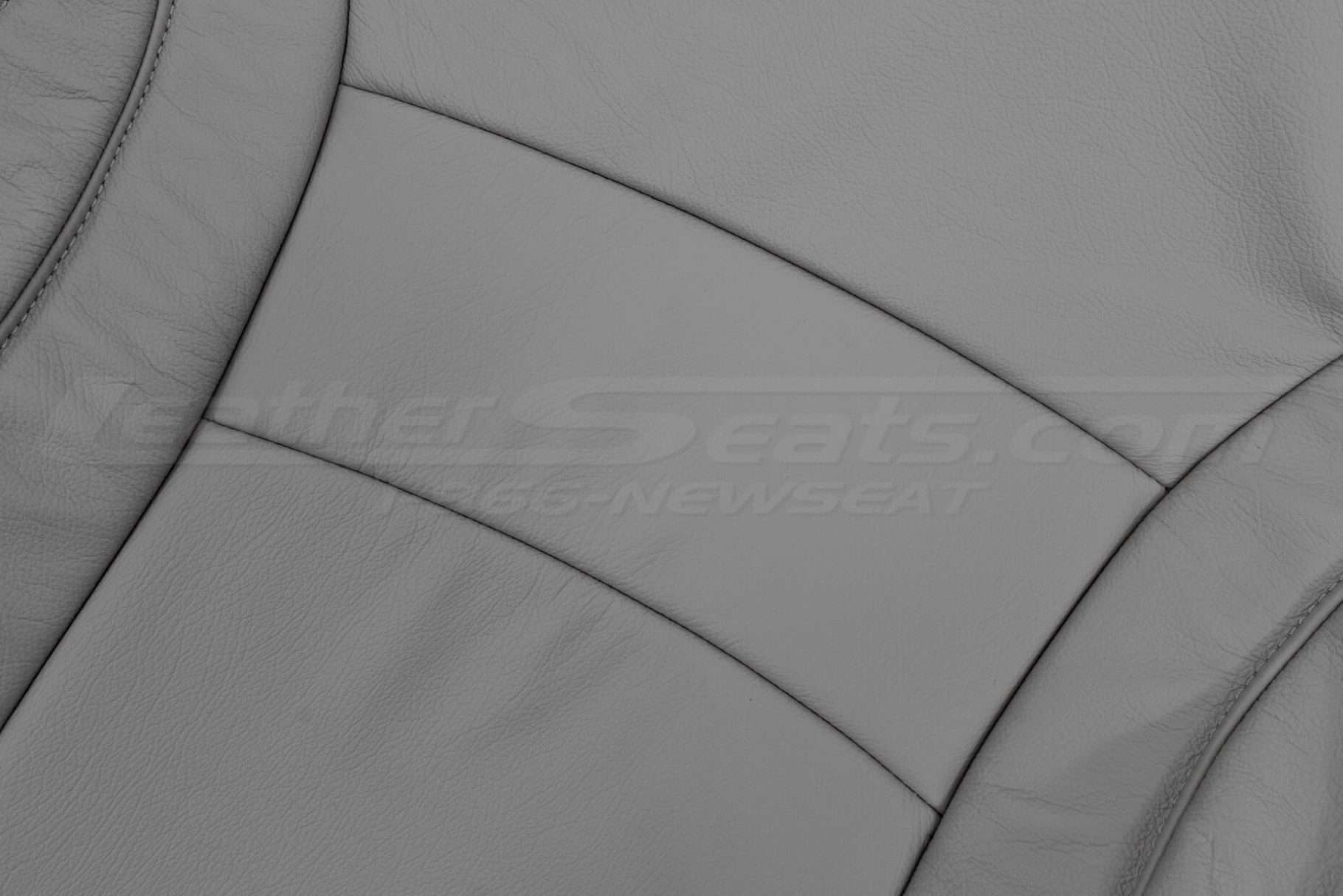 Honda Accord EX Sedan leather backrest upholstery leather texture close-up