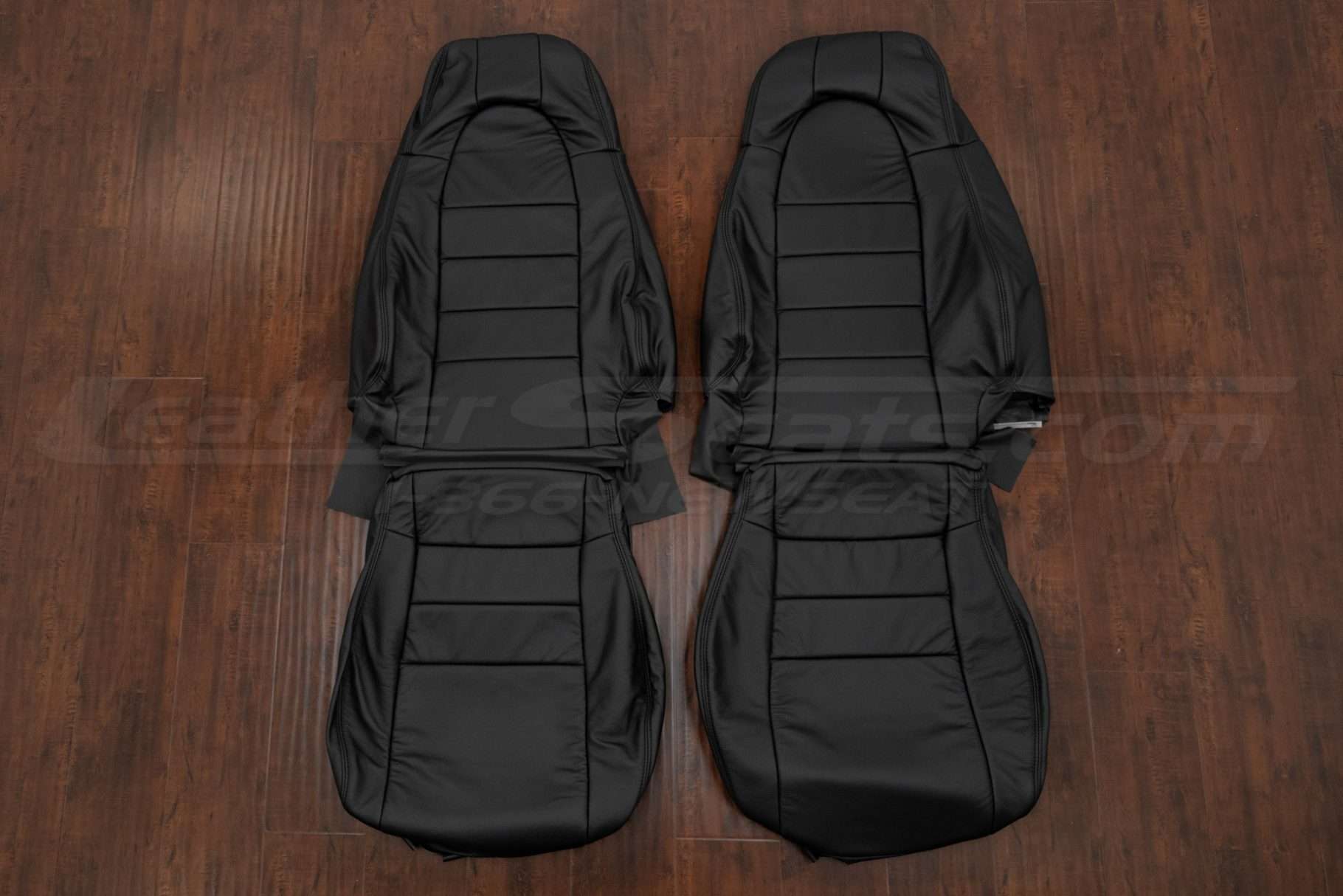1997-1998 Toyota Supra Leather Seat Interior kit - Black - Front seat aftermarket upholstery
