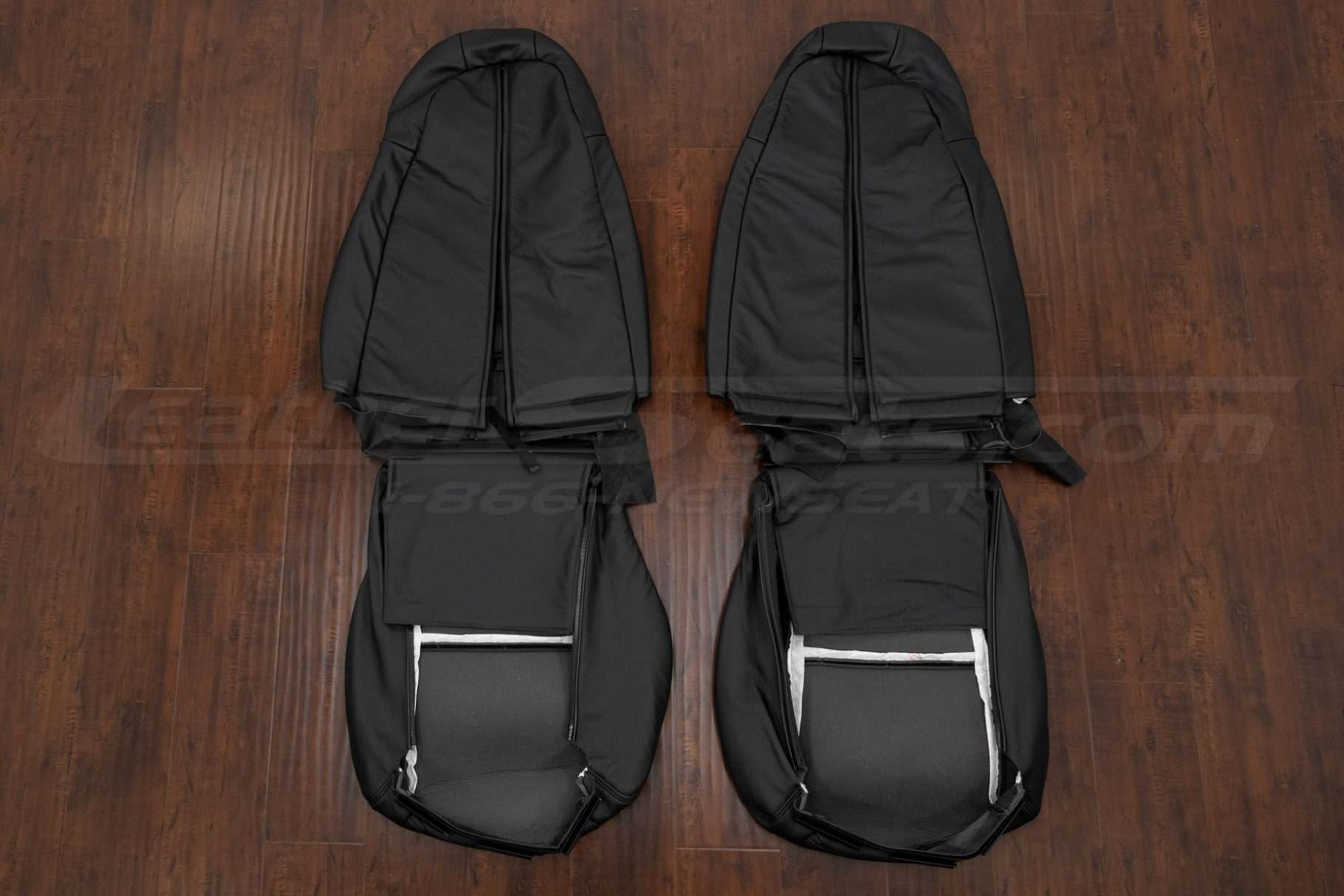 Toyota Supra Front seat leather upholstery flipped